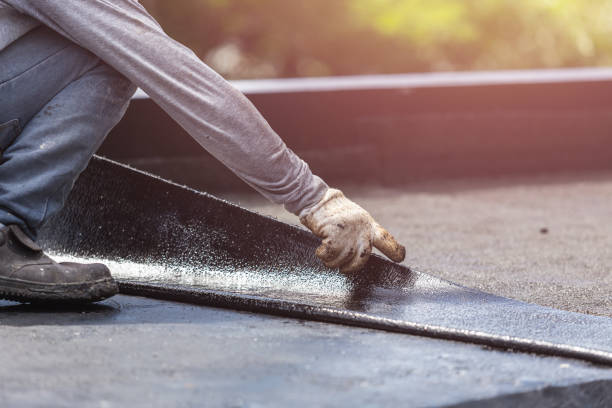Professional Basement Waterproofing technician working in Ripon, WI